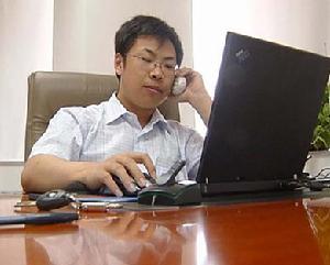 (圖)工作中的戴志康