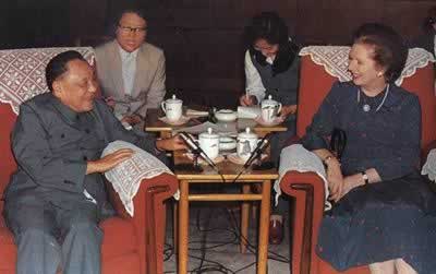 撒切爾夫人成為第一個(gè)英國女首相