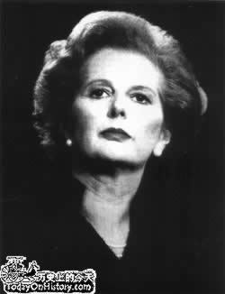 撒切爾夫人成為第一個(gè)英國女首相