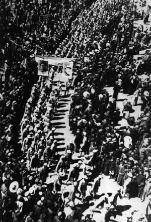 人民解放軍解放大西北開始