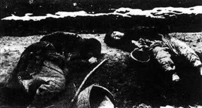 中國北方發生饑荒，一萬多兒童餓死