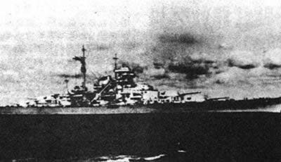 德艦俾斯麥號(hào)被擊沉