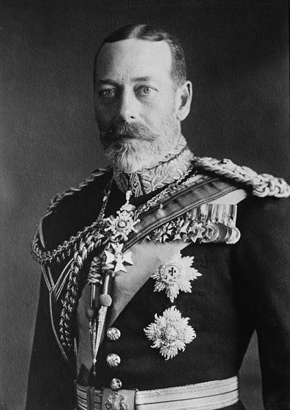 英國(guó)國(guó)王喬治五世加冕