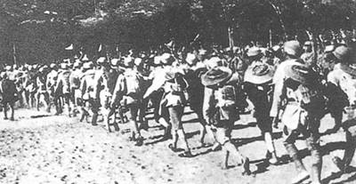 八路軍在晉西北粉碎日偽“掃蕩”