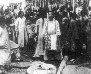 八國聯(lián)軍攻陷天津燒殺搶掠
