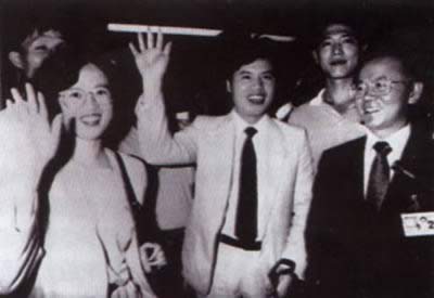 中國大陸記者首次赴臺灣采訪