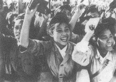 毛澤東主席首次接見紅衛兵