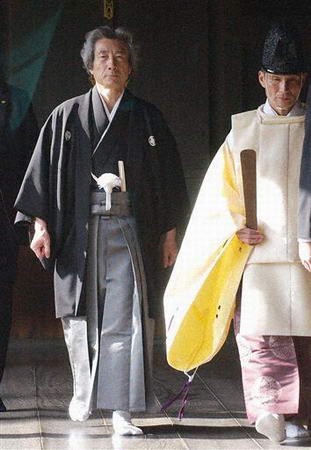 日本宗教團(tuán)體要求小泉停止參拜靖國神社