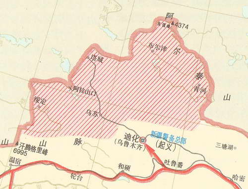 伊犁起義開(kāi)始