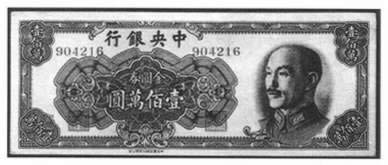 國民政府發(fā)行金圓券