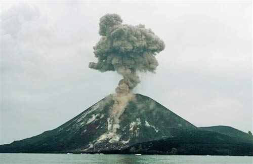 喀拉喀托火山爆發