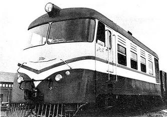 中國第一臺內(nèi)燃電動機車試制成功