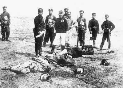 八國聯軍四出伐剿捕殺京郊義和團員