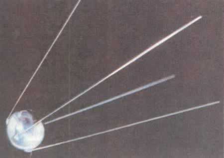 蘇聯(lián)發(fā)射人類第一顆人造地球衛(wèi)星