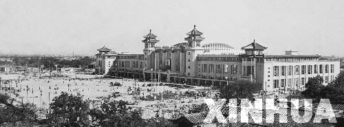 新中國北京火車站建成