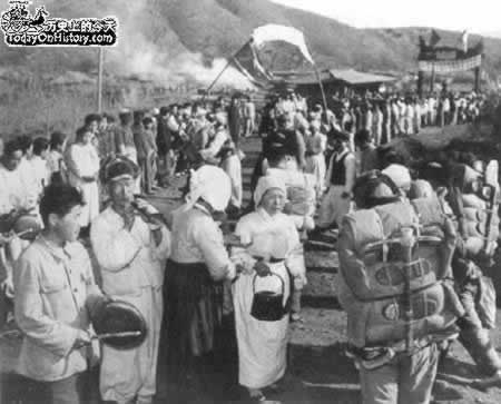 中國志愿軍全部撤離朝鮮
