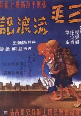 電影《三毛流浪記》拍攝