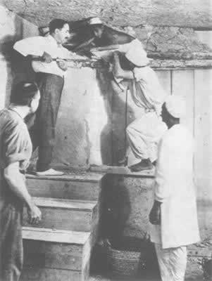 埃及法老圖坦哈蒙墓發(fā)現(xiàn)