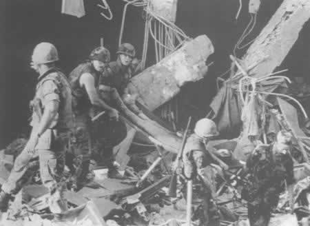 216名美軍官兵在貝魯特爆炸事件中死亡