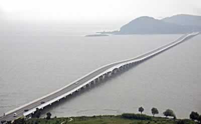 我國內湖第一長橋太湖大橋通車
