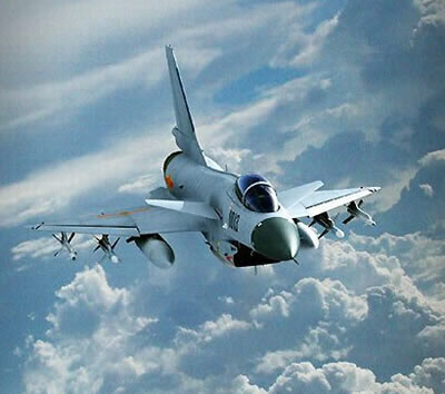 殲10戰斗機閃亮登場