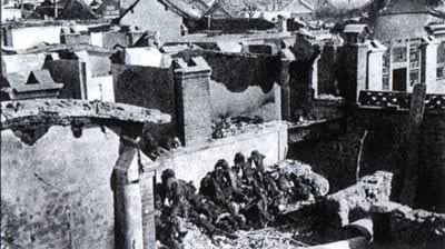 日軍制造潘家峪慘案，死難者1200余人（轉自：歷史上的今天。com）
