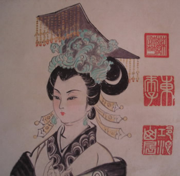 中國歷史上唯一的女皇帝武則天出生