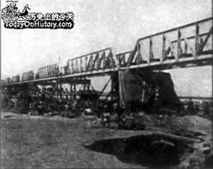京漢鐵路全線通車