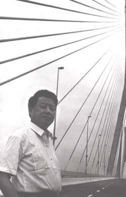世界第一斜拉橋——楊浦大橋動工