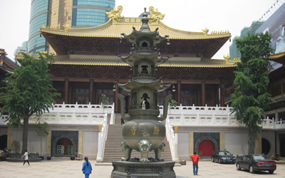 上海靜安古寺恢復原貌