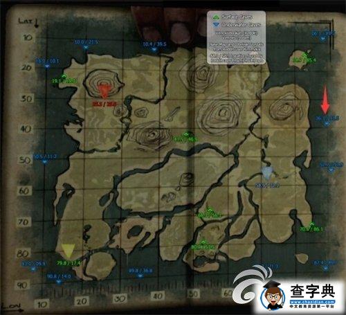 《方舟 生存進化》海底洞窟鯊魚BUG攻略1