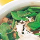 莼菜玻璃雞片湯