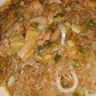 酸菜粉炒肉絲