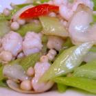 蝦子炒芹菜