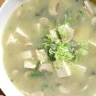 口蘑豆腐湯