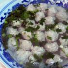 汆鲅魚丸子