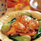 火腿蝦粒扒豆腐
