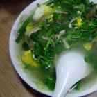 菠菜豆腐蛋花湯
