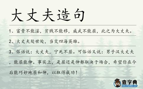 大丈夫造句