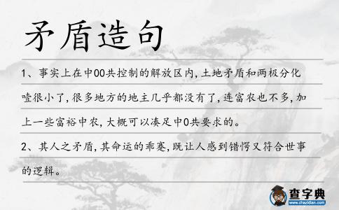 矛盾造句
