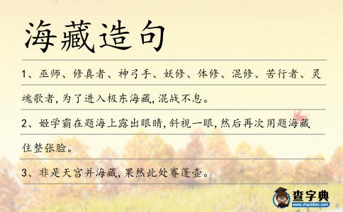 海藏造句
