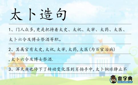 太卜造句