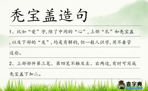 禿寶蓋造句