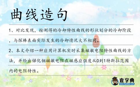 曲線造句