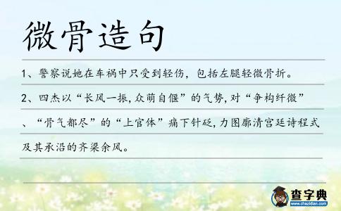 微骨造句