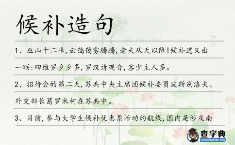 候補造句