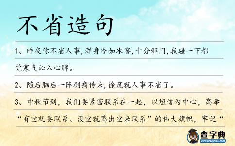 不省造句