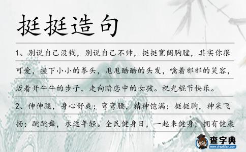 挺挺造句