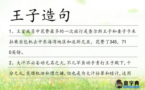 王子造句