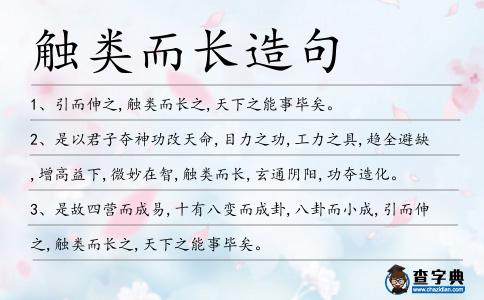 觸類而長造句